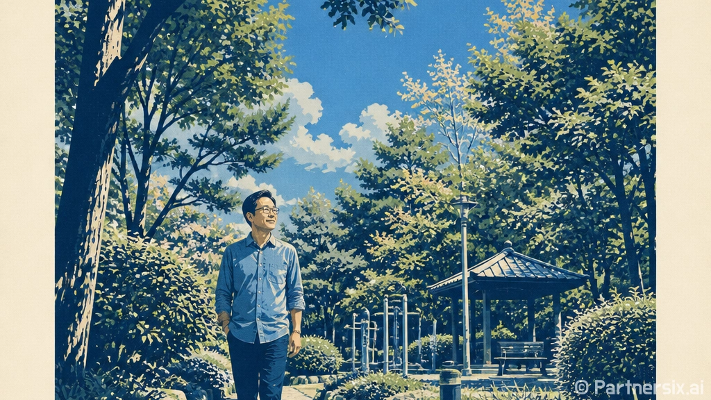 아현초록소공원 산책과 운동의 쉼터