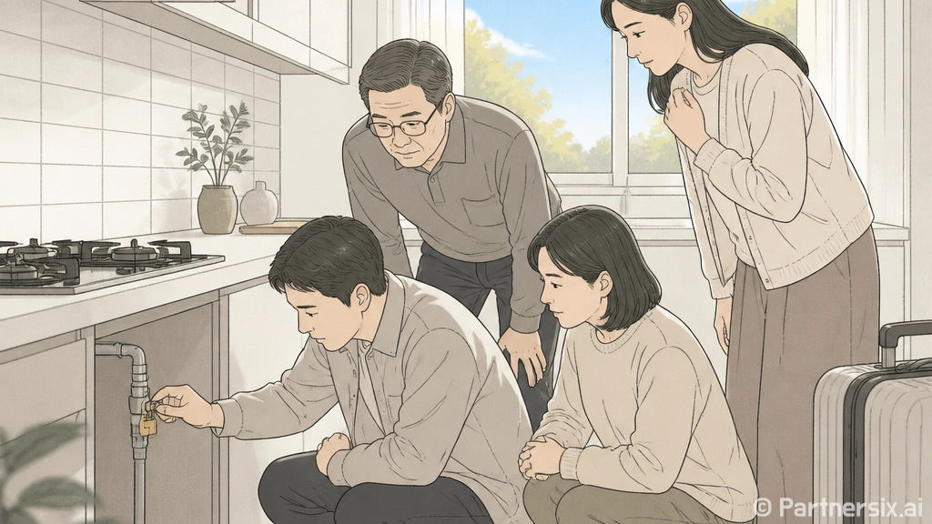 추석 가스안전, 출발부터 귀가까지 꼼꼼히