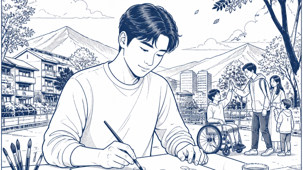 도봉구 장애인식개선 공모전, 함께하는 세상 그리다