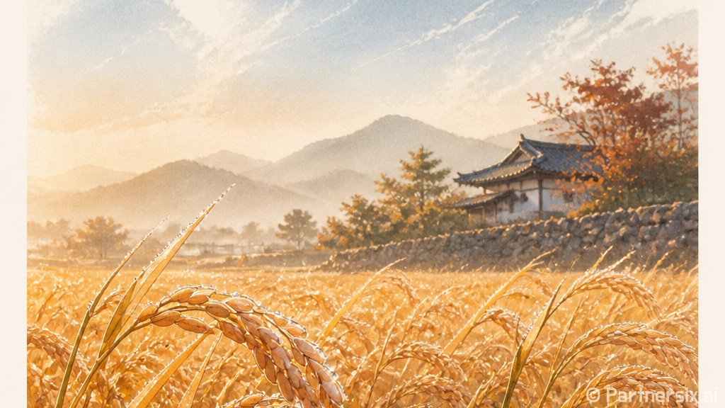 가을의 여유, 백로…