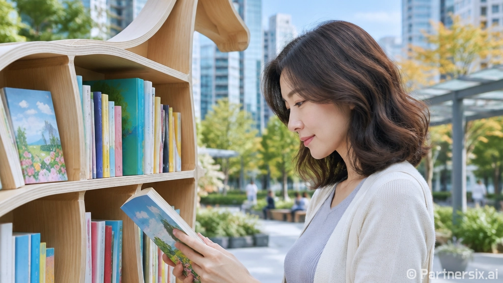 마곡 문화의 거리, 하늘 품은 야외도서관 개장