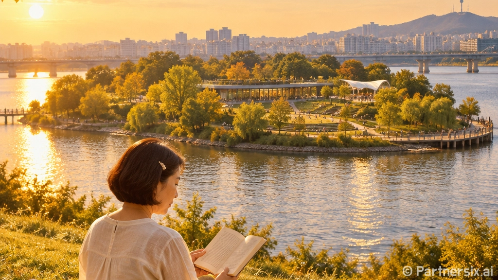 노들섬과 한강이 빚…