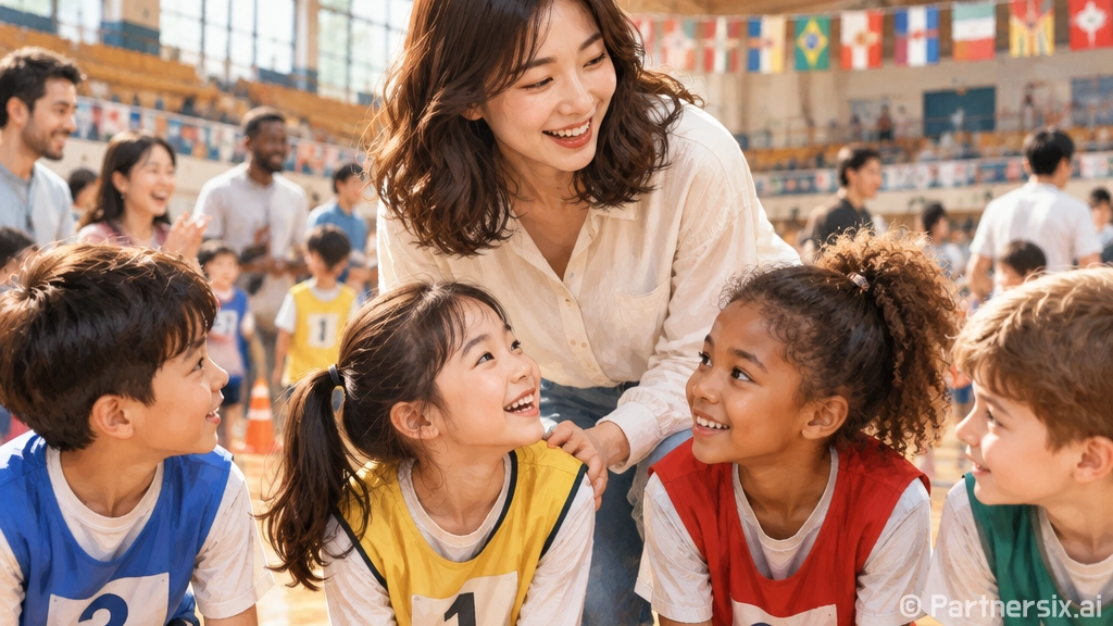 가족과 함께한 강동구 명랑운동회 현장