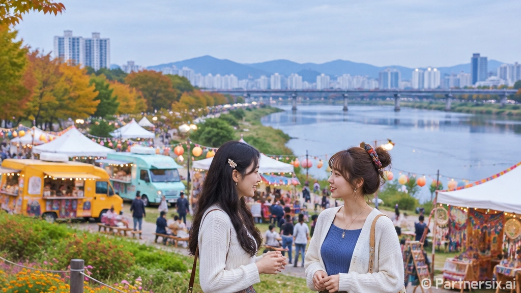 안양천 가을 축제, 구로G페스티벌 현장