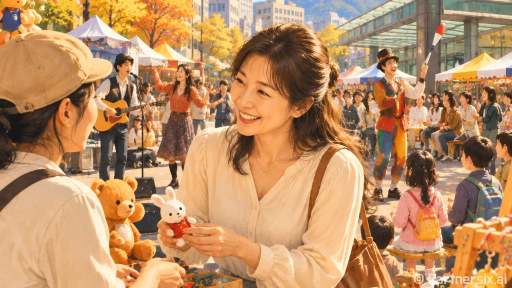 명동 가을축제, 마술과 플리마켓의 만남