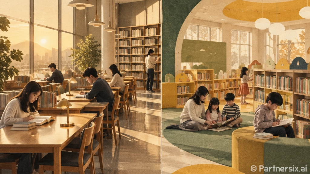 금천구립도서관 야간 연장 운영 시작