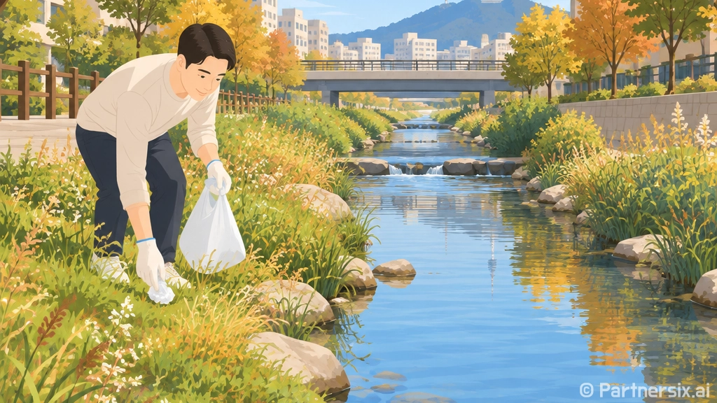 별빛내린천에서 배우는 마을하천 체험