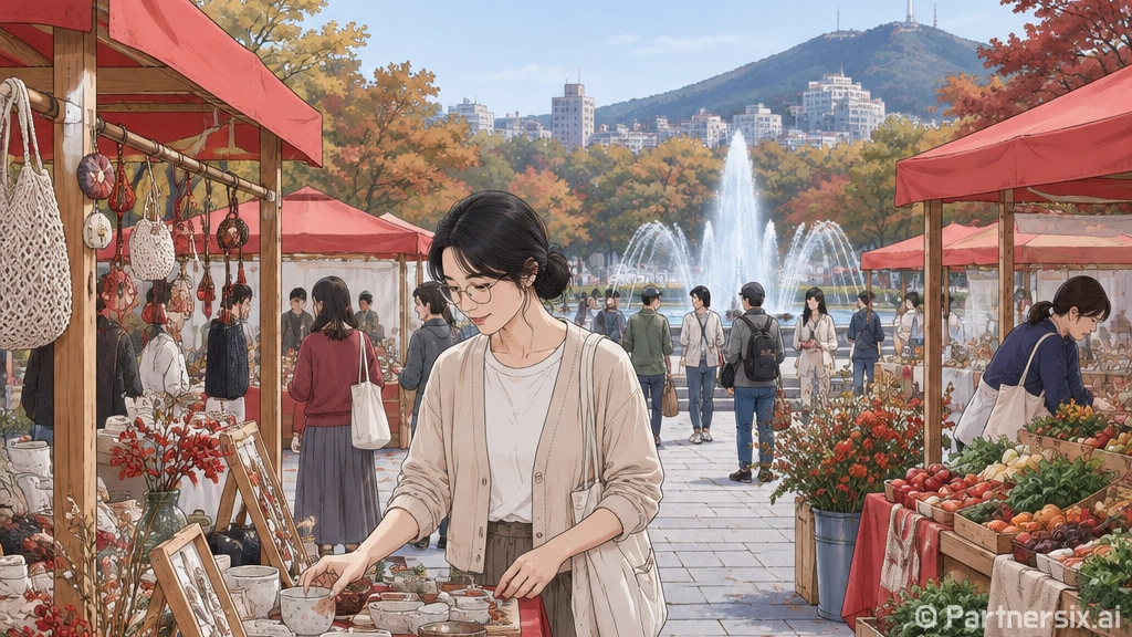 성북 청년상생마켓, 가을을 물들이다