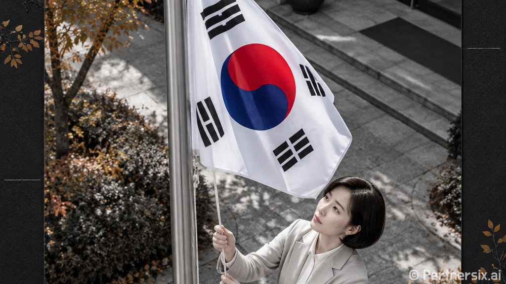 10월 태극기 게양…