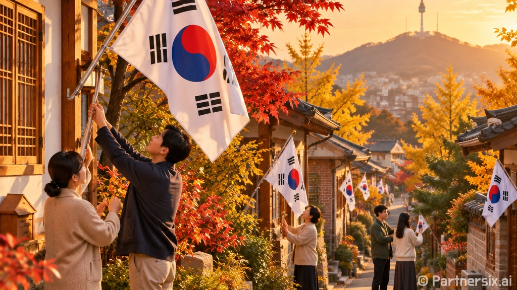 10월, 태극기 게양으로 나라사랑 실천