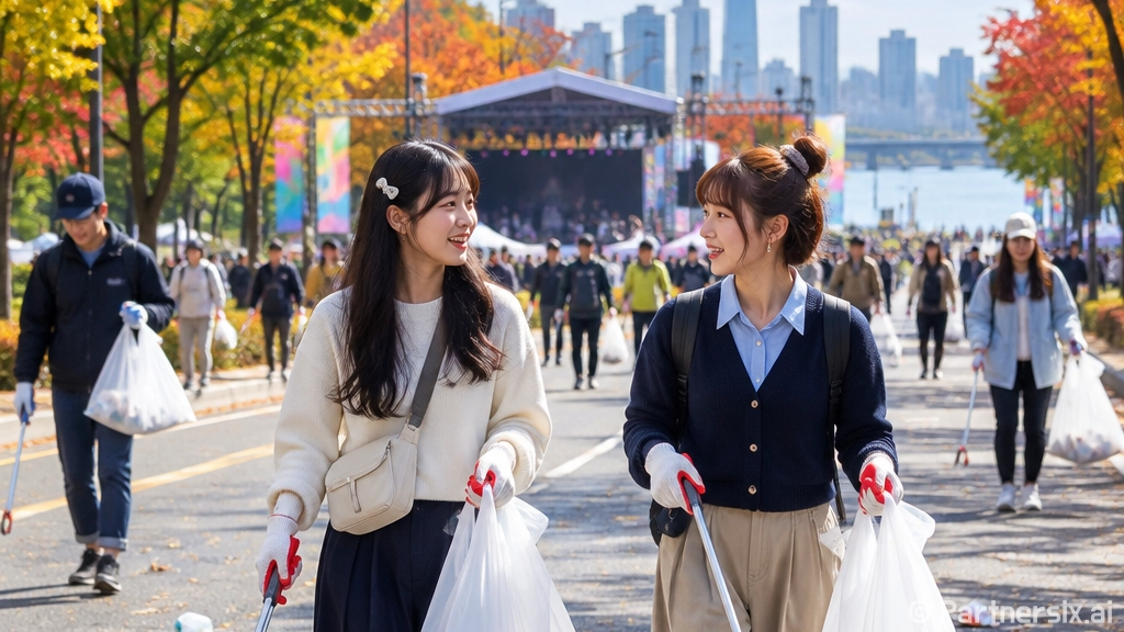 서리풀 청소 퍼레이드 100만뷰 돌파