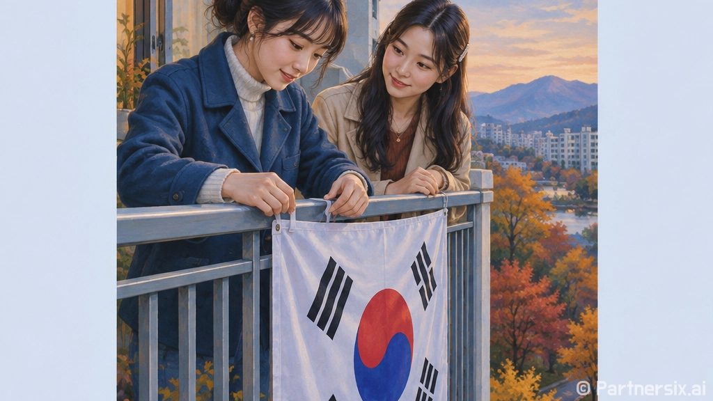 10월 국경일 태극기 달기 캠페인