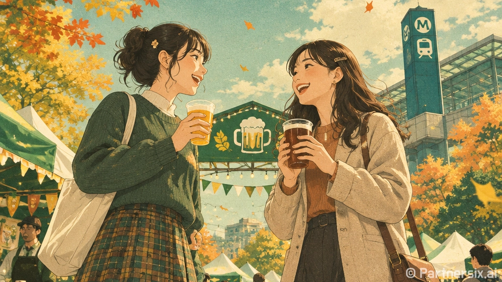 가을밤 창동역 수제…
