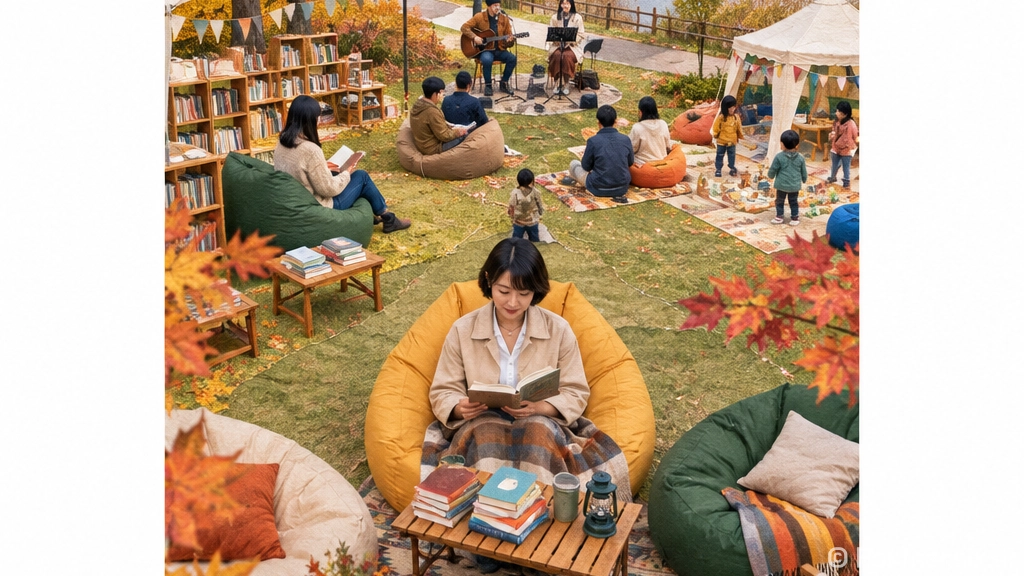 가을 공원서 만나는…