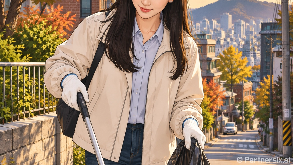 용산 줍깅 프로젝트…