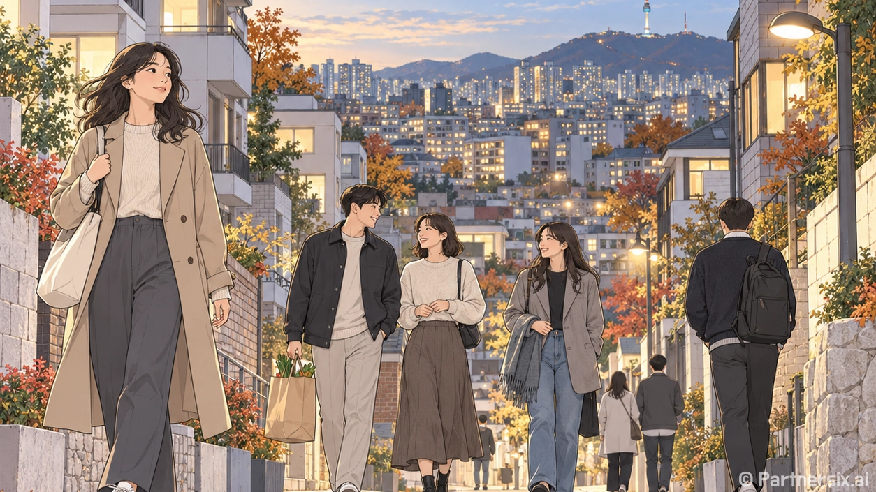서울의 밤 숏폼에 담다