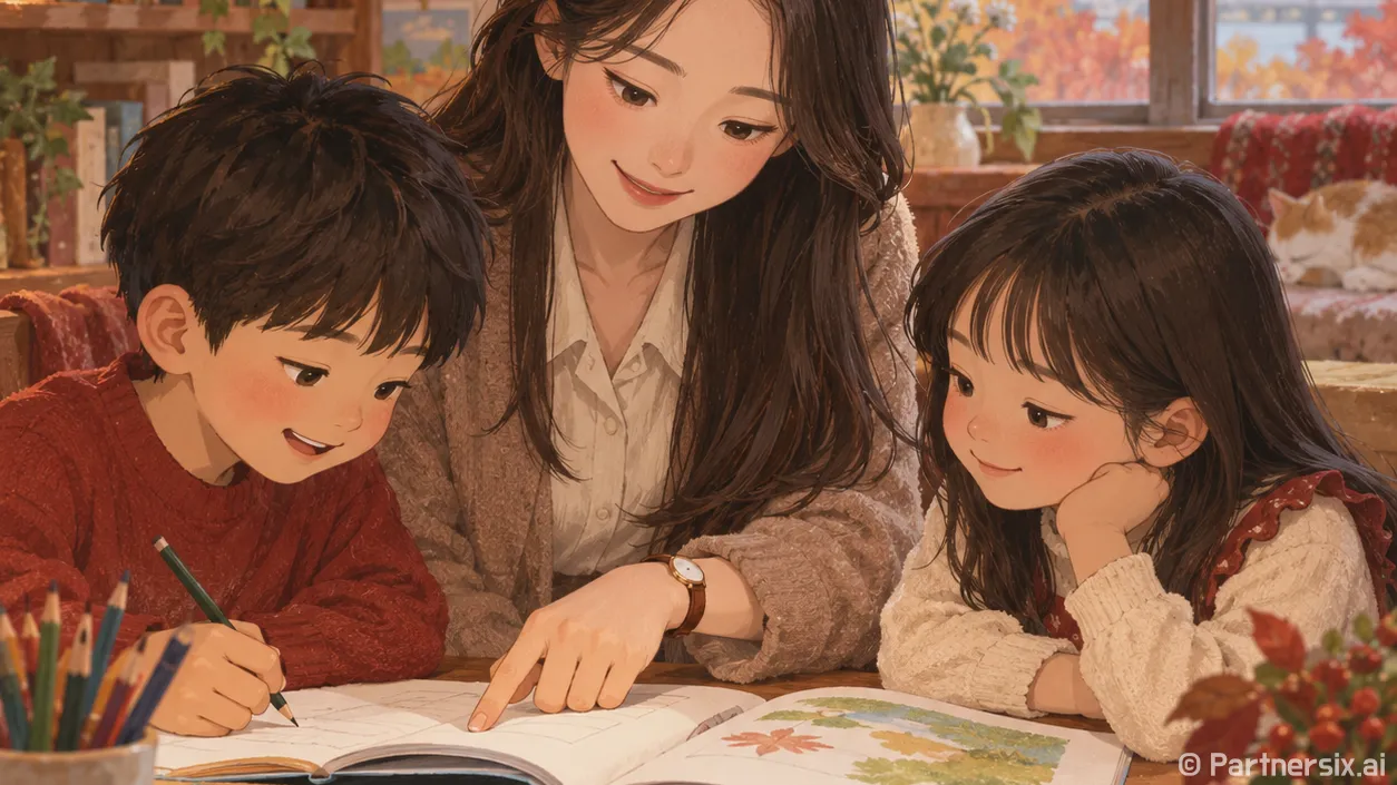 동네 공부방에 온 서울런쌤