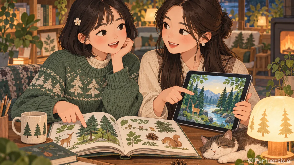 AI로 빚는 우리동네 숲