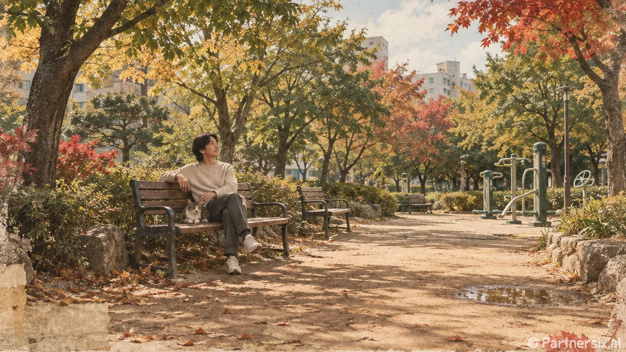 도심 속 맨발쉼표 …