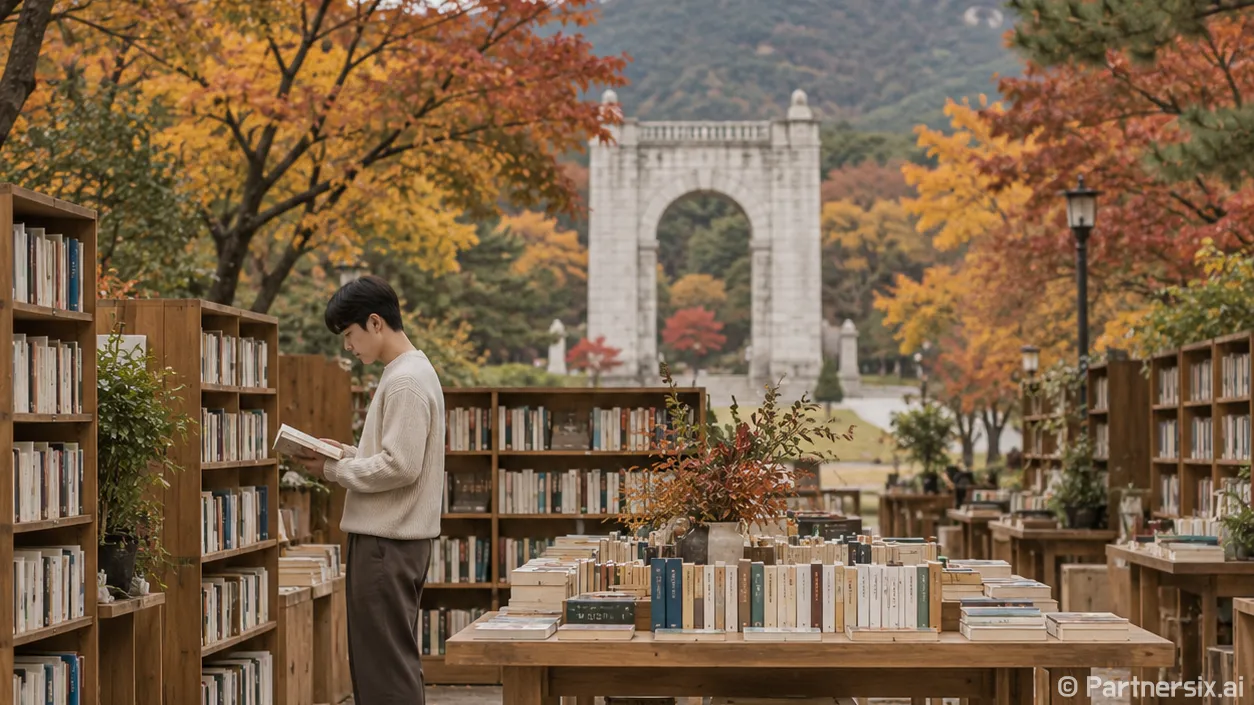 독립문공원이 책으로 물들다