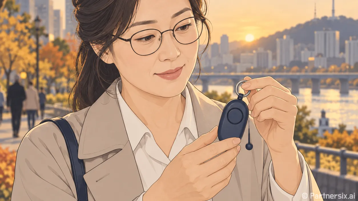 한 번 누르면 동행안심