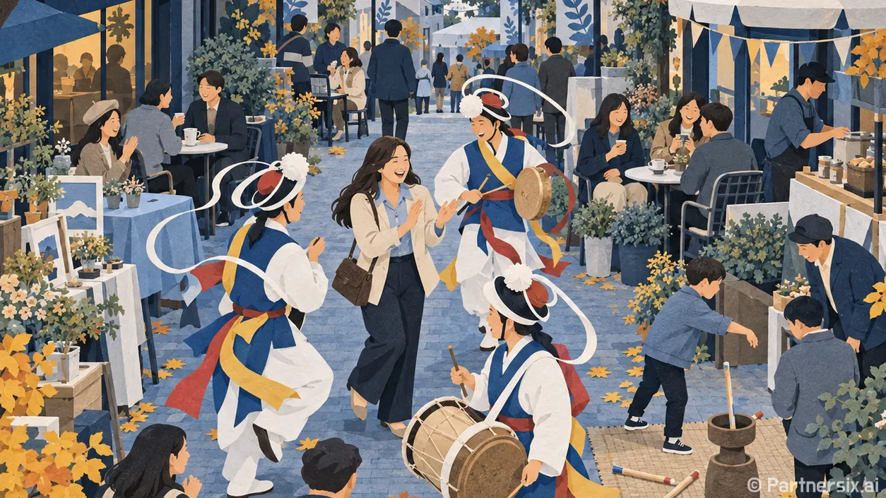방배동 10월 축제 삼총사