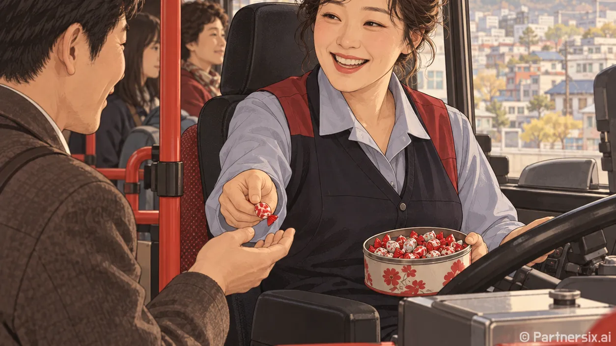 사탕 한 알의 친절…