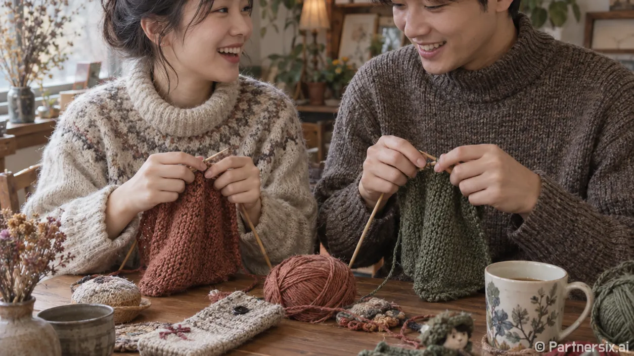 뜨개로 잇는 새로운 인연