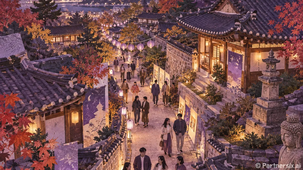 가을밤 성북동이 박물관 된다