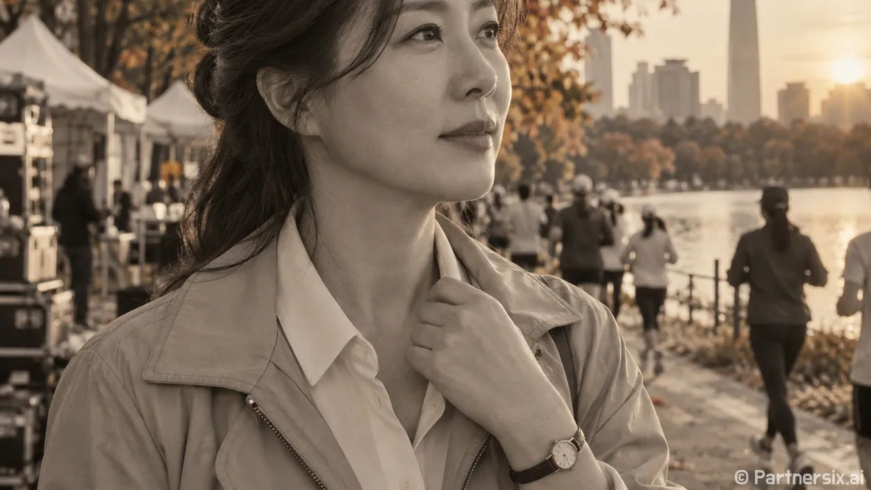 잠실 도심 달린다