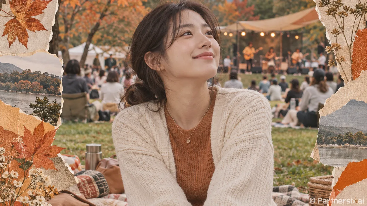 오목공원 가을빛 선…