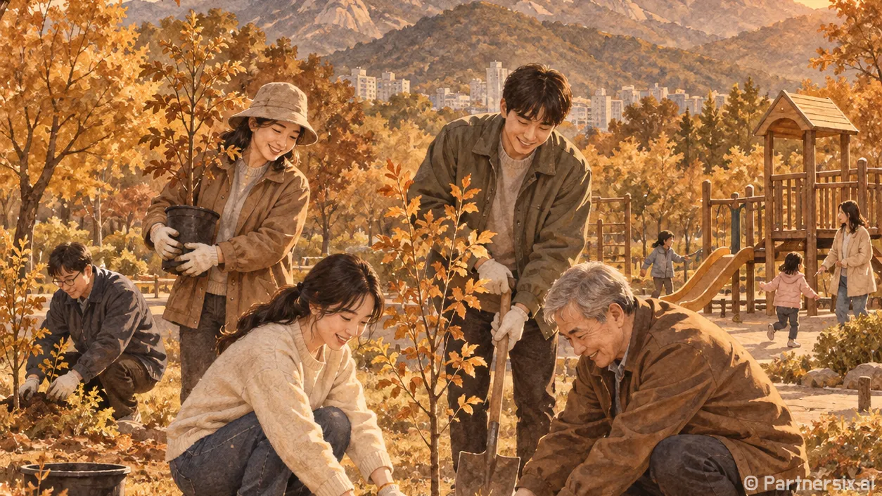 30만 그루로 잇는…