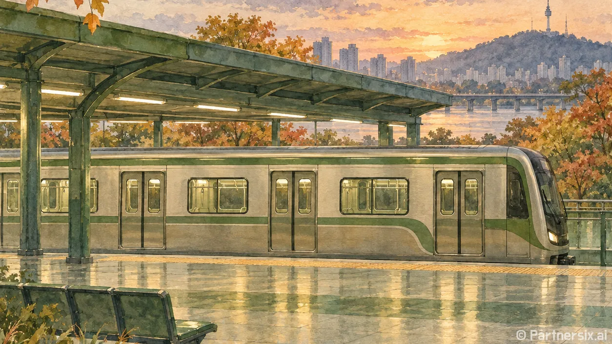 9호선 급행 출근길…