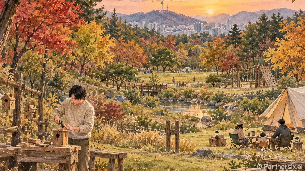 천왕산 숲캉스 가족여행
