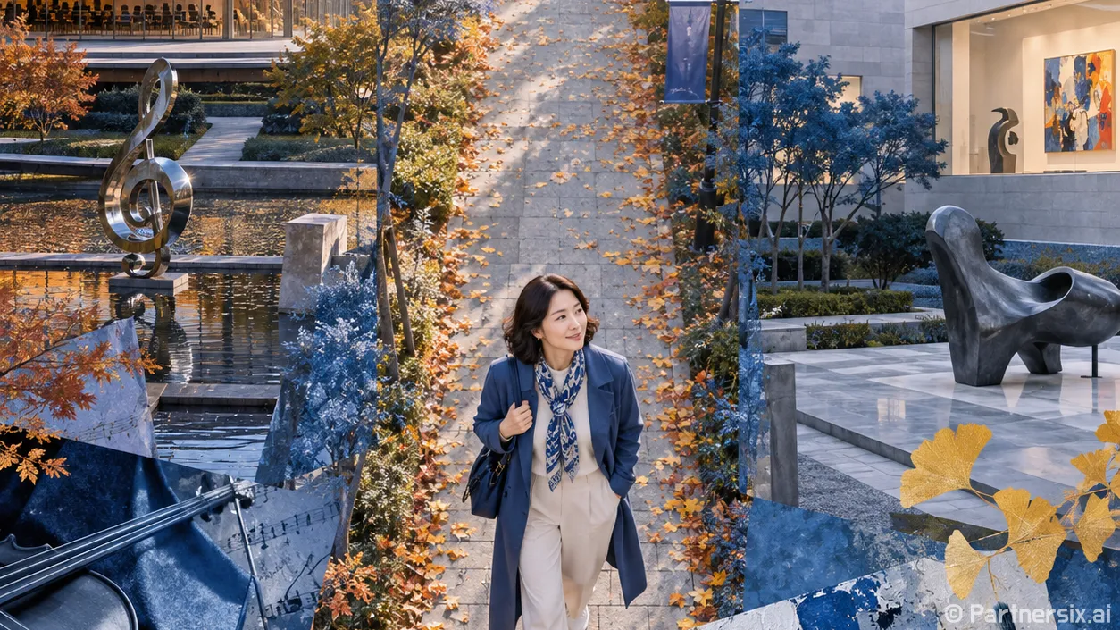 서초 가을길 여섯 빛깔