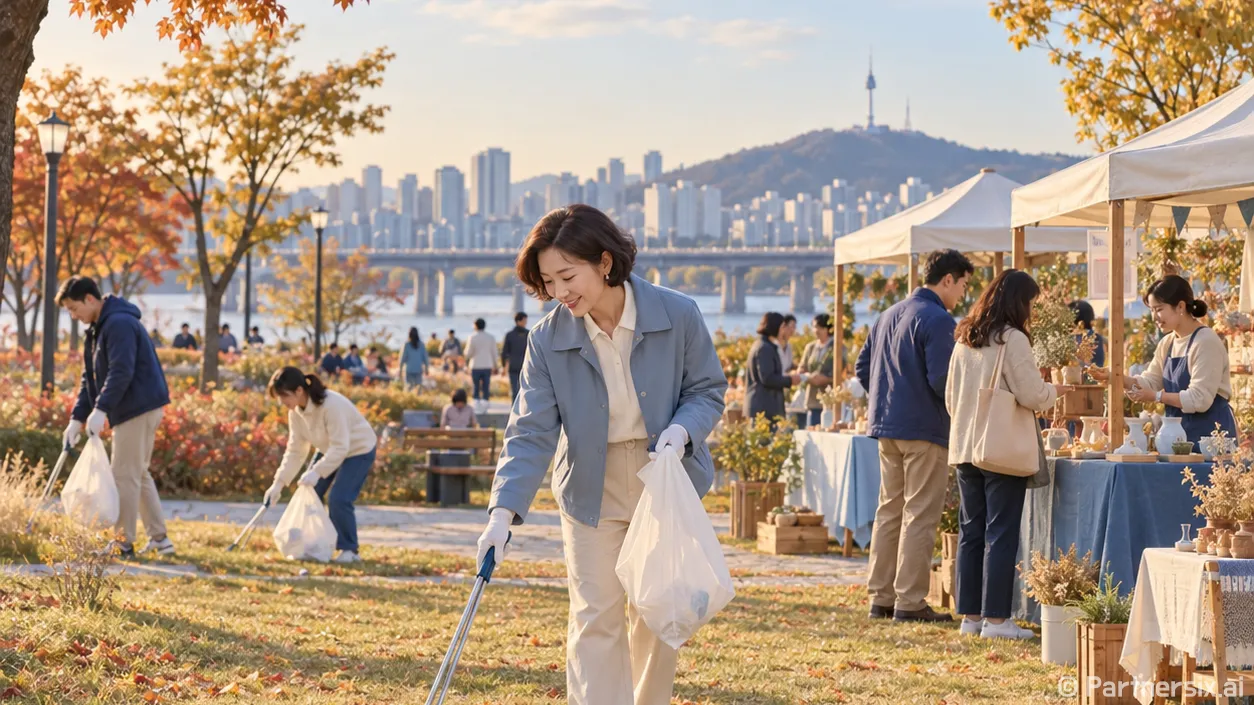 묵동에서 줍고 나누는 하루