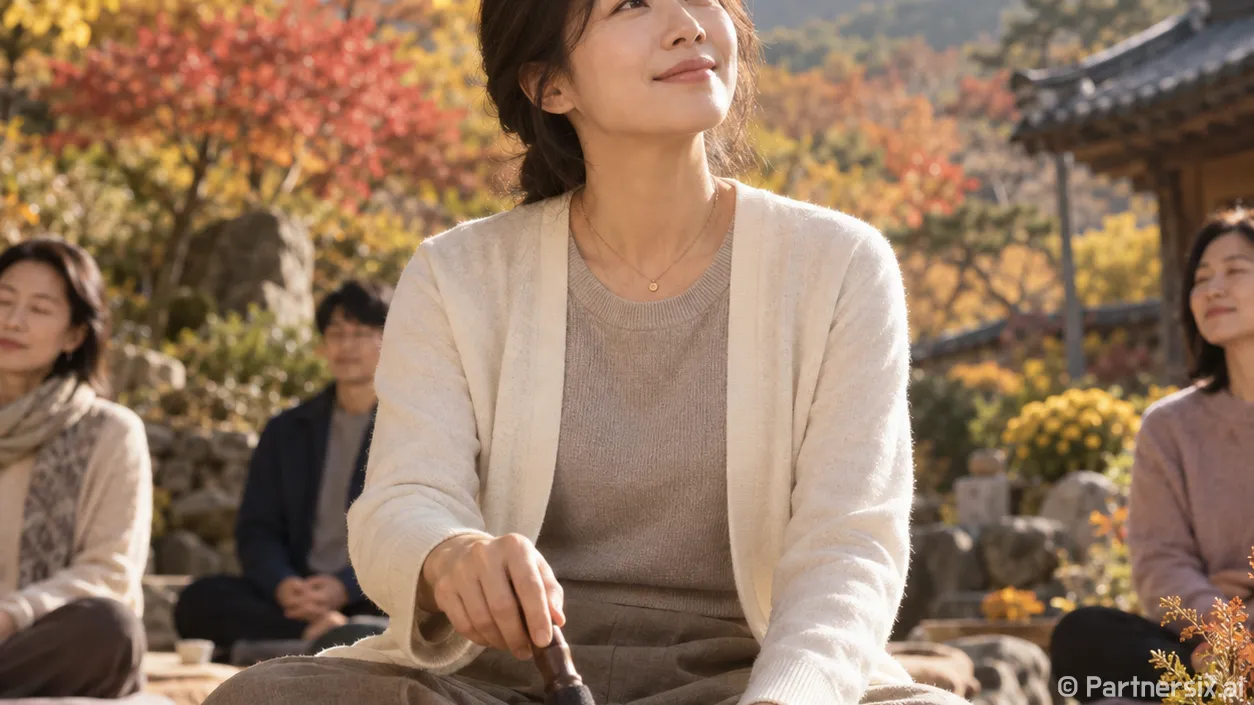 숨 한번 부모 마음환기
