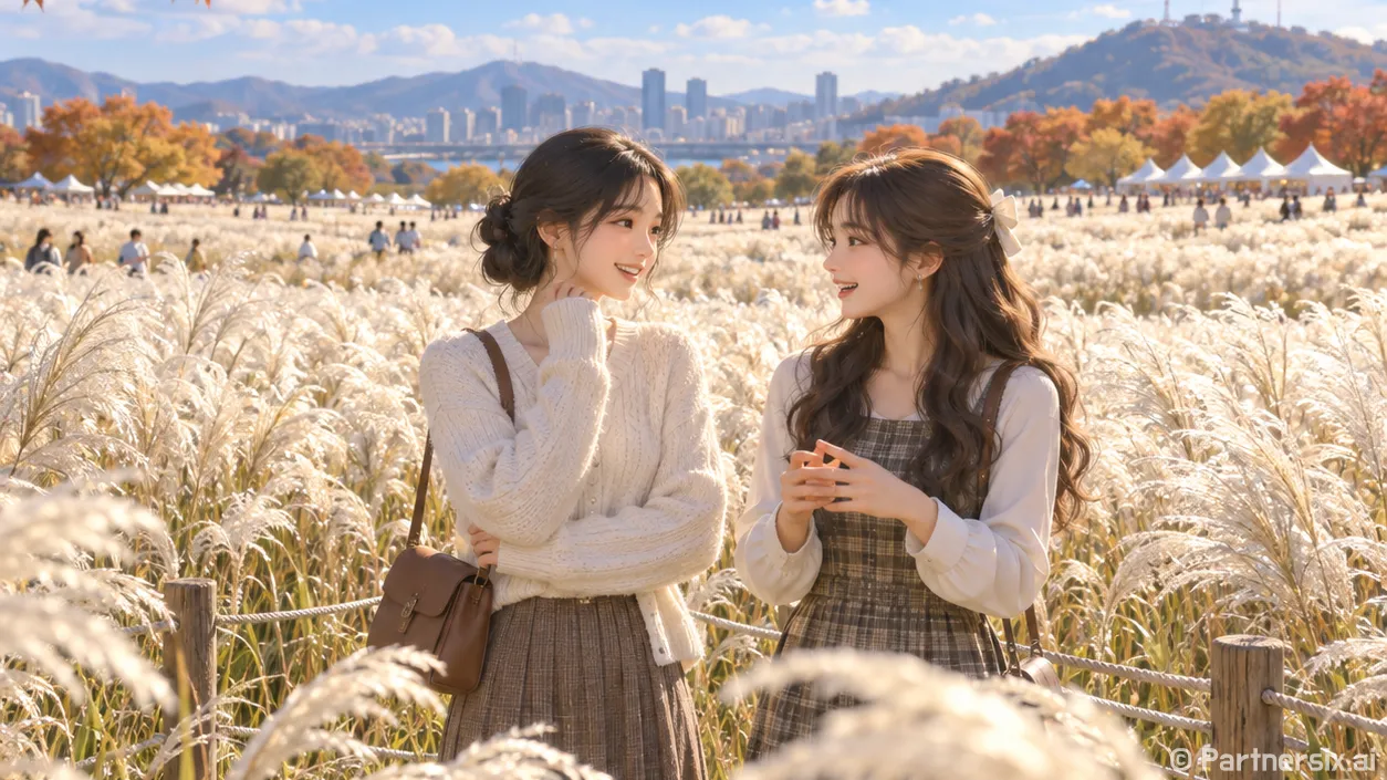 억새빛과 노들섬 음…