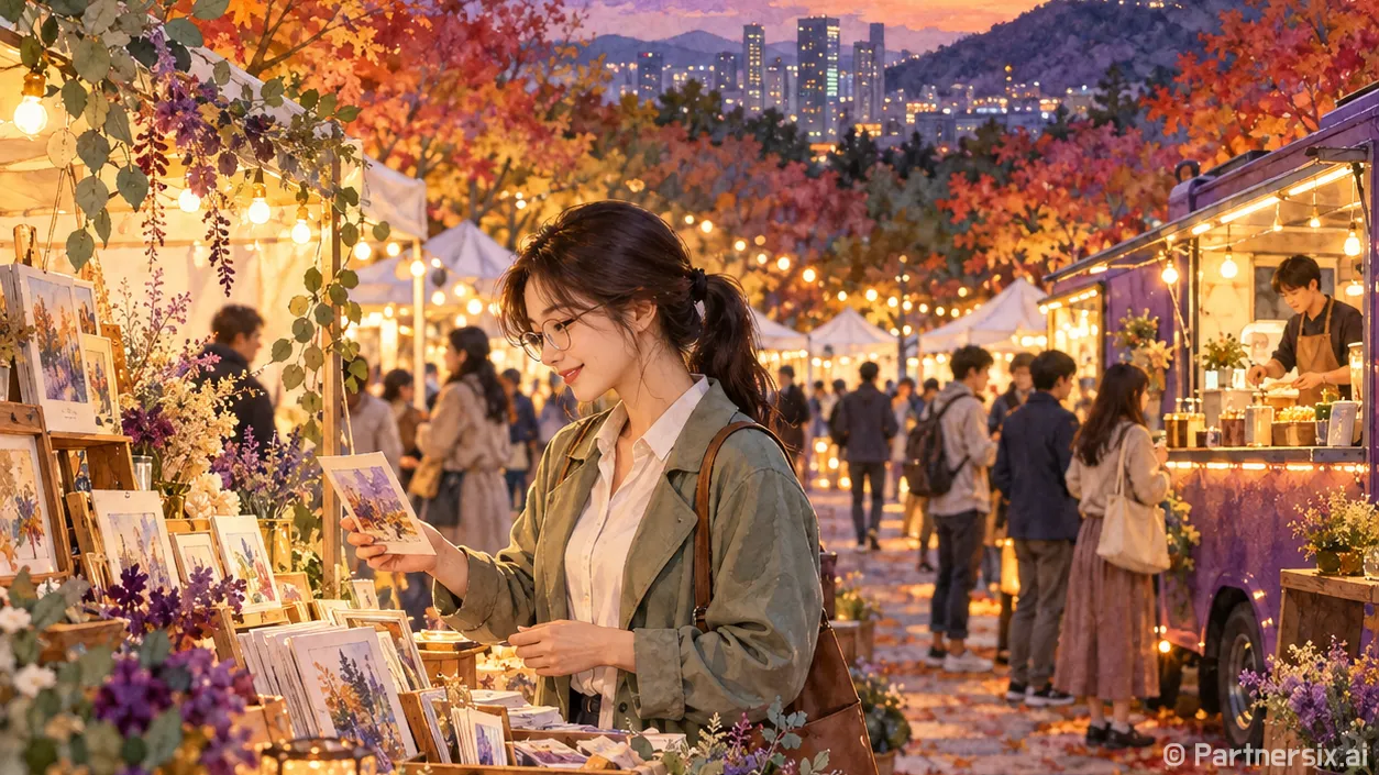남산 숲길의 가을축제