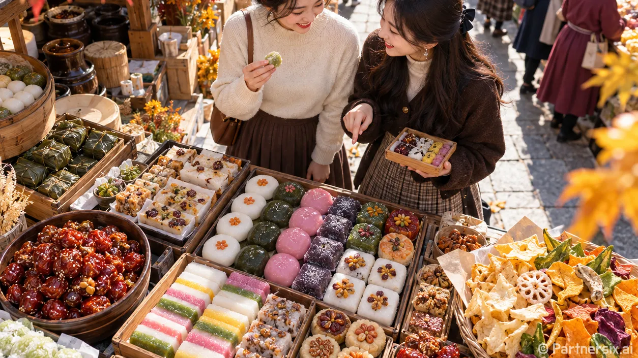 창동시장 전통간식 한입