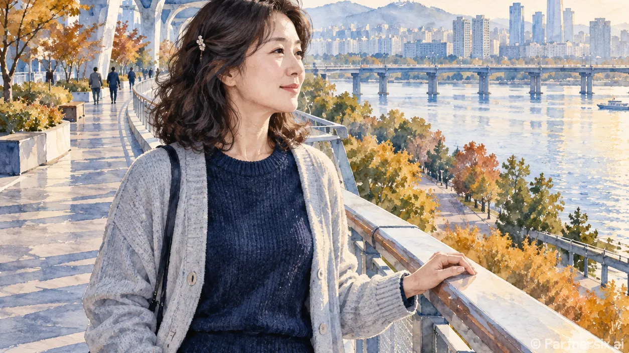 잠수교 보행화 따른 405·740번 버스 노선 변경