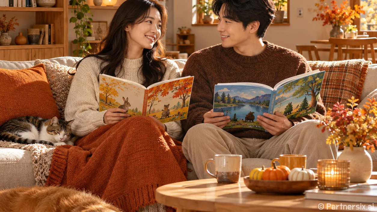 가족 마음 잇는 늦가을