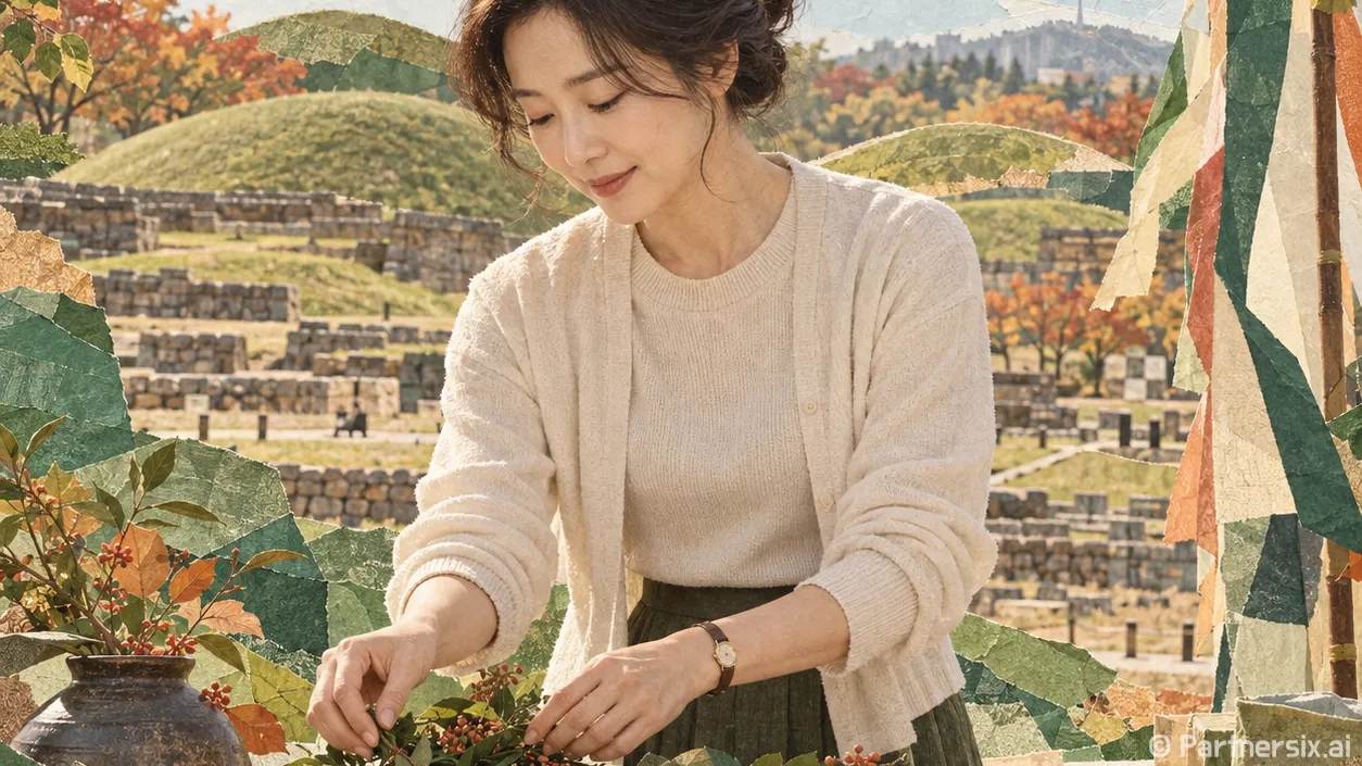 비 그친 밤 선사축제 피날레