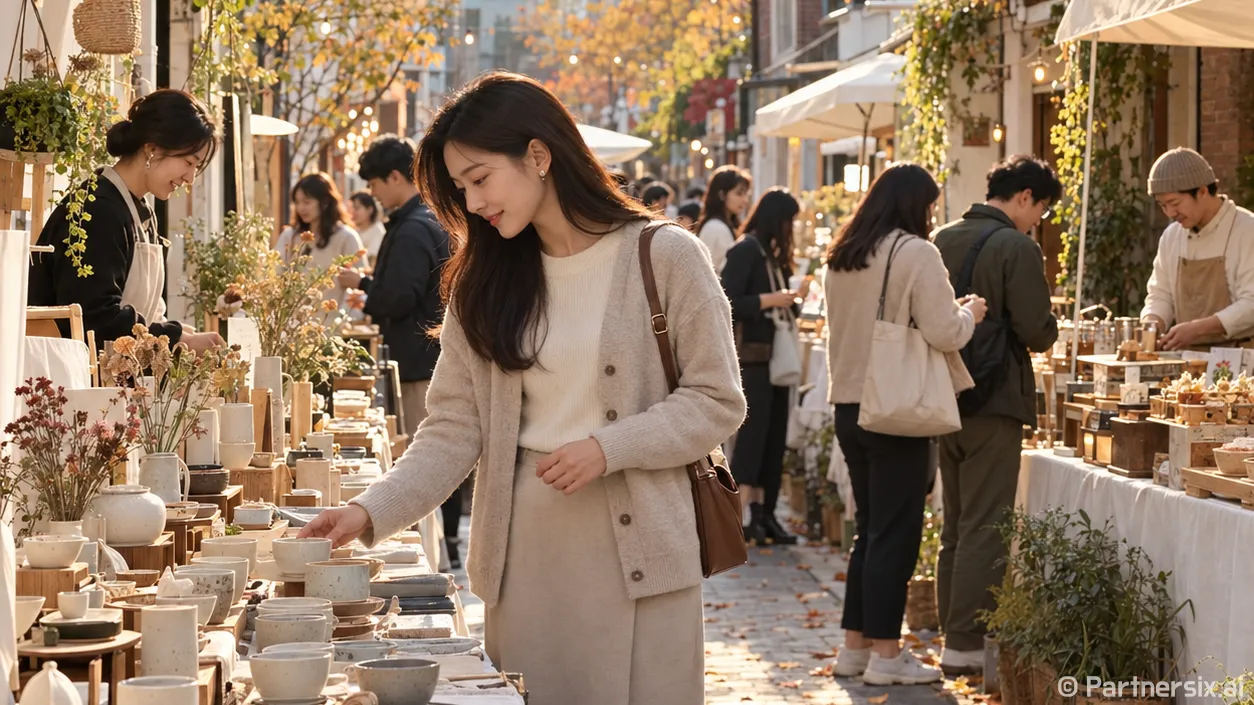 가을 취향 잇는 중마르뜨