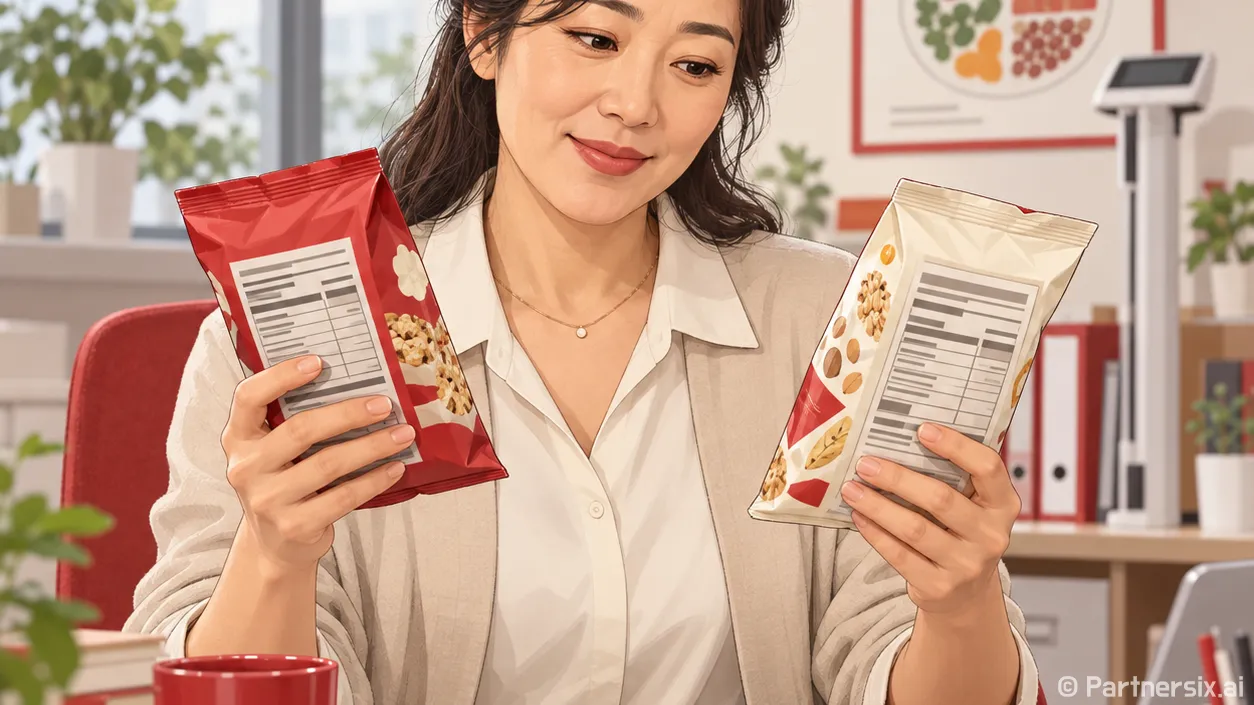 영양표시 비교하면 …
