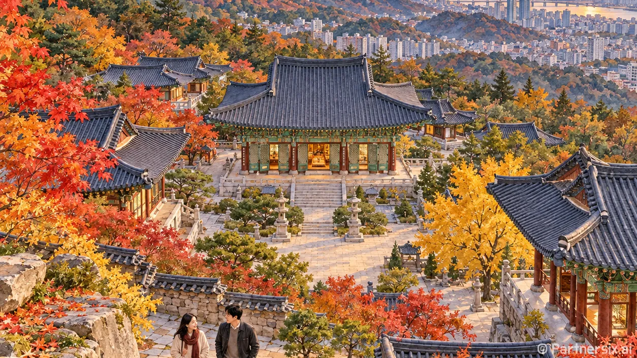 북한산 품은 도선사…