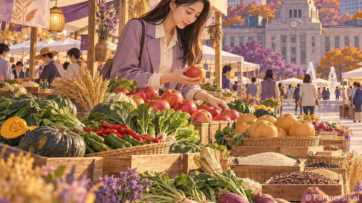서울광장에 온 안동의 맛