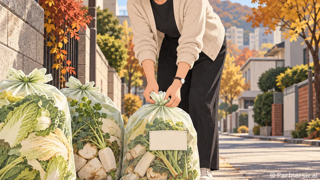 김장쓰레기 배출법 달라진다