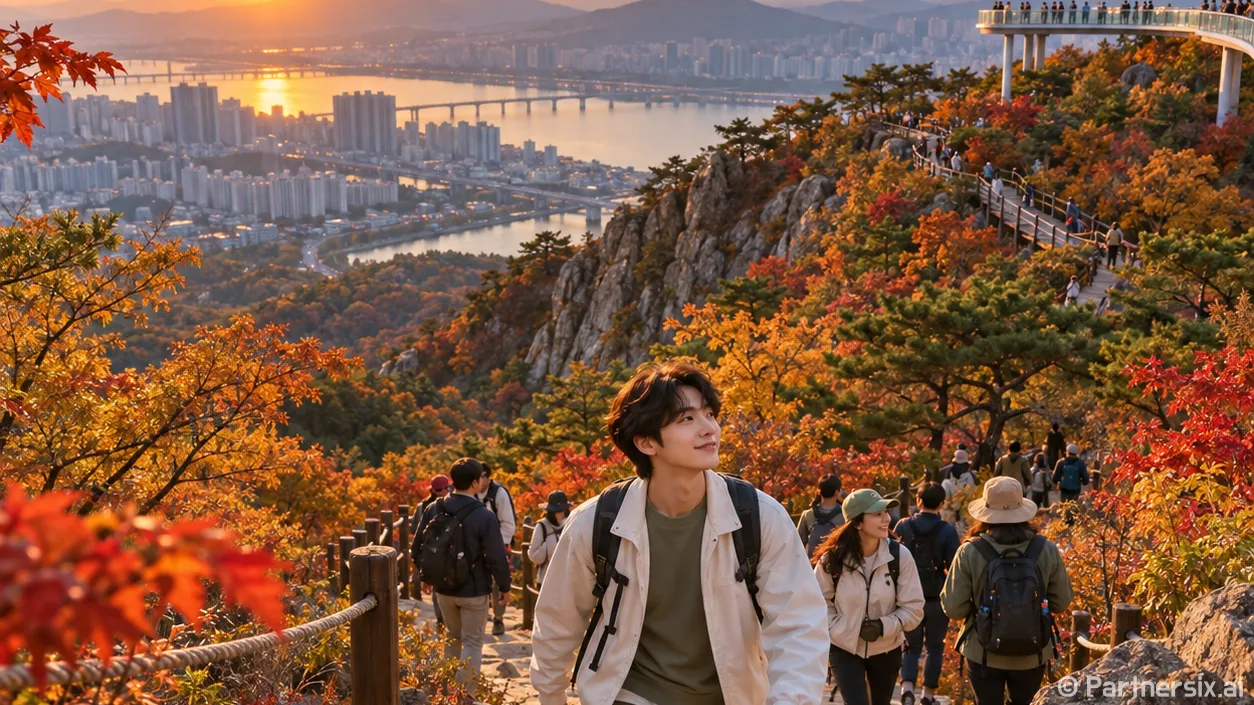 용마산 잇는 구민 산행