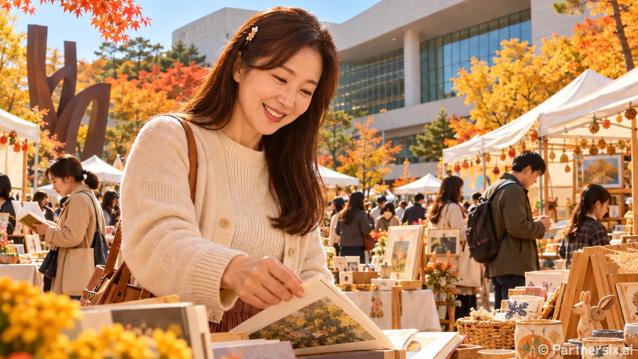 책과 재즈가 핀 강동의 가을